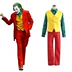 anh halloween Trang phục Halloween dành cho người lớn và trẻ em phù hợp với chú hề Joker Joaquin Phoenix cosplay cosplay bộ sự tích halloween Trang phục haloween