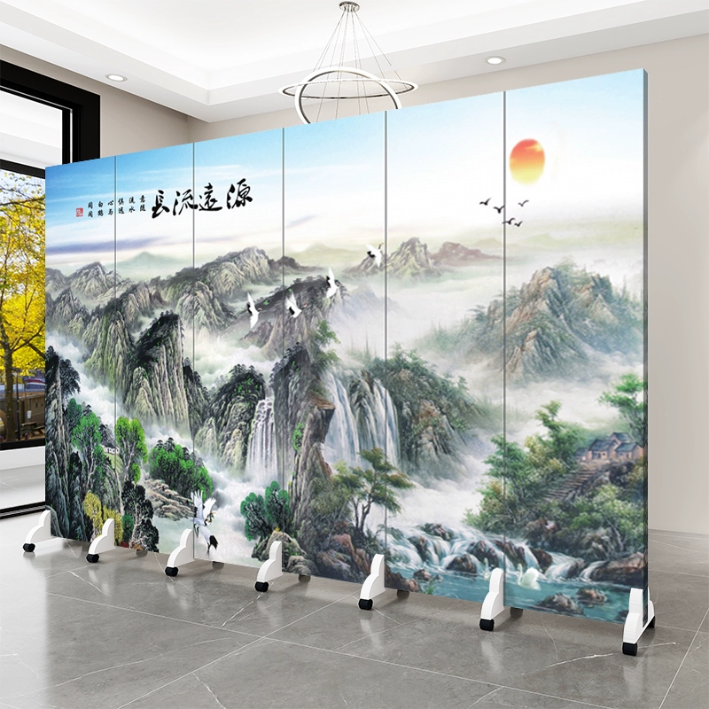 Great Wall màn hình khí quyển phân vùng văn phòng công ty phòng trà có thể gập lại phòng khách di động nhà hàng khách sạn chặn vach ngan go
