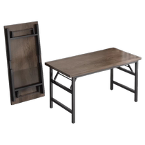 Dongwo Yijia wood foldable computer table home office desk bedroom folding table rental house table study desk