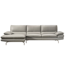 calia sofart first layer cowhide ergonomics Italian minimalist full leather sofa pick up at the store