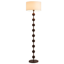 Hanhao wabi-sabi wind medieval floor lamp living room sofa background French retro high-end bedroom study atmosphere light