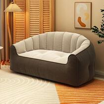 Qianyu lazy small sofa living room leisure recliner can lie down bedroom sofa single double tatami rental room