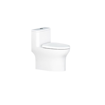 Jomoo Sanitary Ware official antibacterial glaze toilet seat household silent water-saving small apartment flush siphon toilet