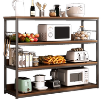 Dongwo Yijiada kitchen storage rack floor-standing multi-layer multi-function microwave storage kitchen household storage rack