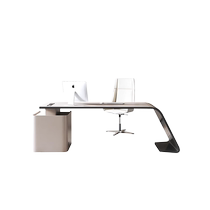 Sejibang Italian desk and chair combination office home designer light luxury computer desk study calligraphy writing desk