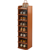 Hole Nest Eisei Multilayer Shoe Rack Simple Storage Rack Storage Shoes Cabinet Creative Shoe Rack Hyun Door Imitation Solid Wood Shoe Rack
