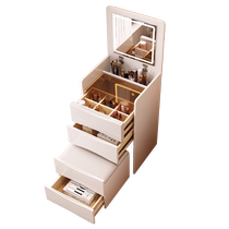Shangque Dressing Table Small Bedside Table Storage Bedroom Cream Style Dressing Table Small Apartment Narrow Cabinet 2024 New Style