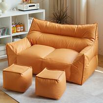 Senzong lazy sofa single tatami small apartment balcony lying bedroom living room high back leisure lounge chair bean bag