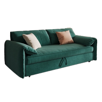 Dongwoyini Internet celebrity elephant ear sofa bed dual-purpose multi-functional double-seat technology cloth folding sofa bed