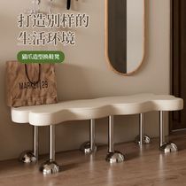 Lacquer ant stool shoe changing stool bedroom bed end stool clothing store rest stool living room sofa stool home bench