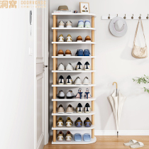 Dongwo Yijiada Shoe Rack Home Door Multi-layer Storage Artifact Small Narrow Simple Shoe Cabinet for Indoor Rental Housing