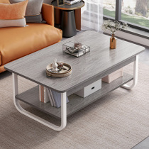 Sichuan real tea table Living room Home Small family Type minimalist modern tea table Double sofa edge Several square tables Easy small table