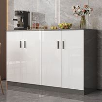 Xiaoyun tea cabinet sideboard storage cabinet living room wall storage cabinet light luxury tea cabinet storage rack storage meal preparation cabinet