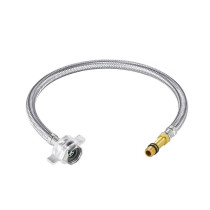 Submarine) 304 stainless steel braided water hose water inlet pipe vegetable basin single and double hole hot and cold faucet water pipe