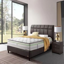Ailu SL129 chocolate bed frame