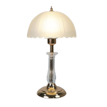 Han Hao Light Luxury Crystal Table Lamp Creative American Retro Warm Bedroom Bedside Lamp Simple High-end Atmosphere Lighting