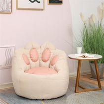 Lanshi Muxinren cute cat claw lazy sofa bean bag tatami small girl single bedroom balcony chair