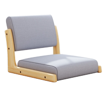 Dongwo Yijiada lazy sofa bed backrest chair tatami single seat bay window legless solid wood chair