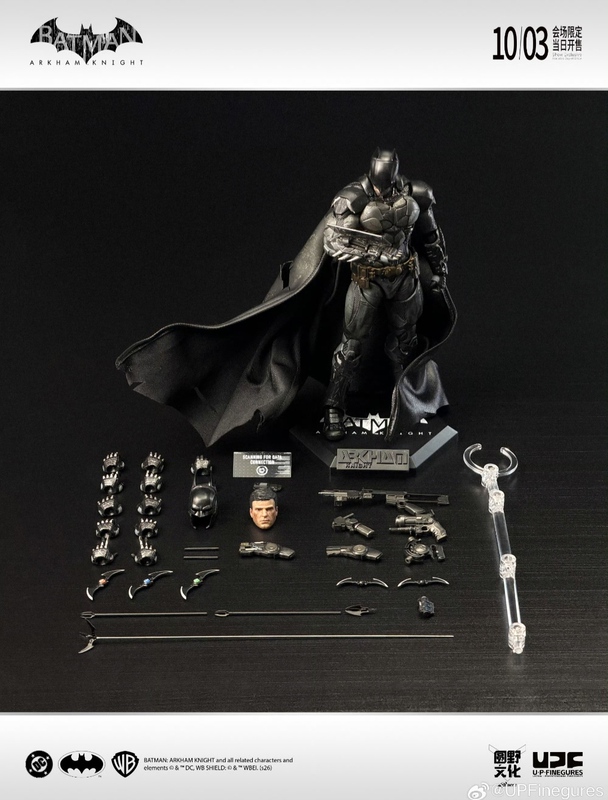 Yuanye Culture Quality Products Arkham Knight V8.03 Bat Suit Batman Wf Exhibition Limited Edition Brand New