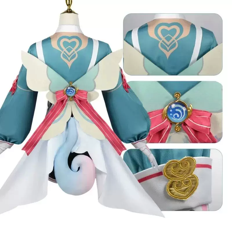 [Сигевинн Cosplay Genshin Impact костюм Fontaine Melusine]
