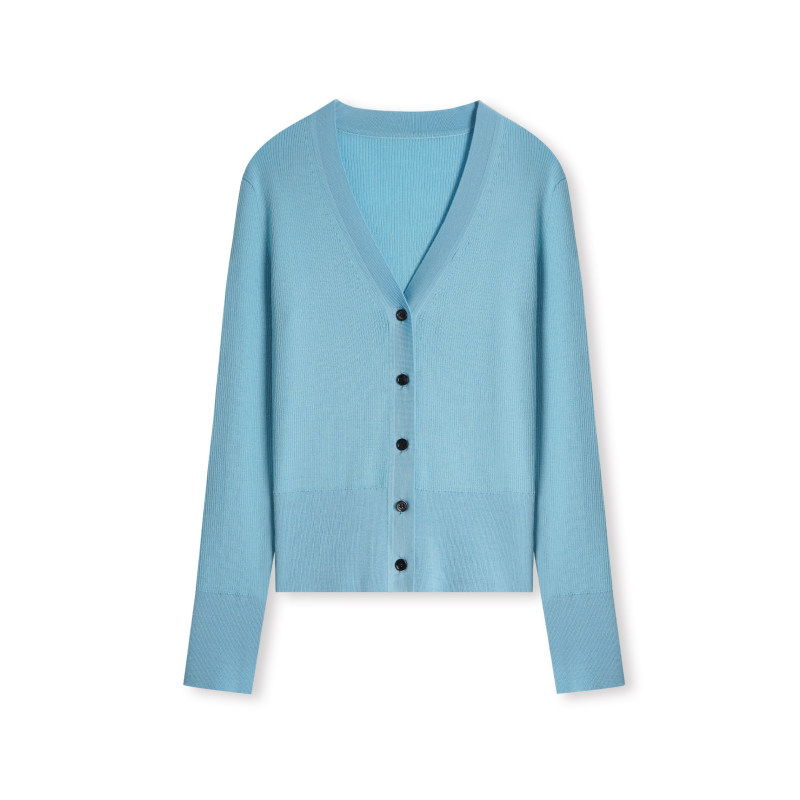 [Exclusive for Chengcheng Fans] V-Neck Wool Cardigan