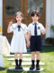 Kindergarten Uniforms, Primary School Uniforms, Children's Summer British-Style Shirt Suits, Graduation Photo Class Uniforms, Performance Costumes