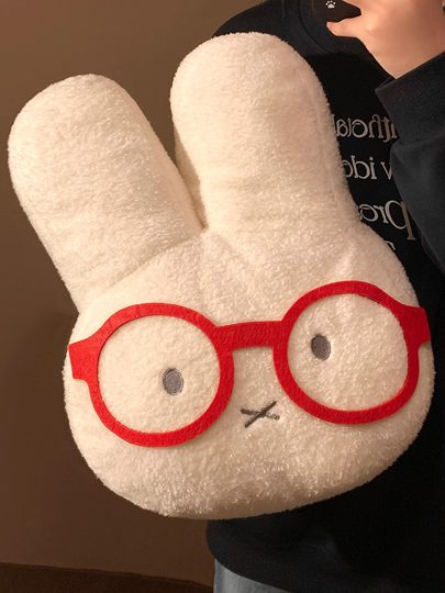 可爱米菲兔热水袋充电防爆暖水袋女生冬季暖手暖宝宝玩偶公仔抱枕