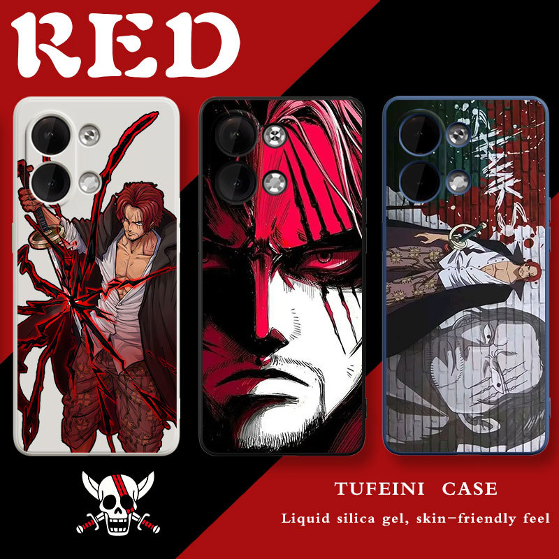 One Piece Red-Haired Shanks Oppo K10 Phone Case Suitable for Vivo S15, Neo7, New Iqoo 11, Cool Reno9, Oneplus 11t, Female 6, Male 9 Pro, Anime 10, Silicone 7, Shanks 8R, Peripherals X50 One Piece Red-Haired Shanks Oppo K10 Phone Case Suitable for Vivo S15, Neo7, New Iqoo 11, Cool Reno9, Oneplus 11t, Female 6, Male 9 Pro, Anime 10, Silicone 7, Shanks 8R, Peripherals X50