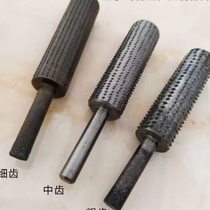 Woodworking electric rotary file wood file electric grinder handmade wood file medium tooth fine tooth coarse rubbing knife tea tray grinding head 6mm