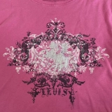 Футболка с винтажной печать