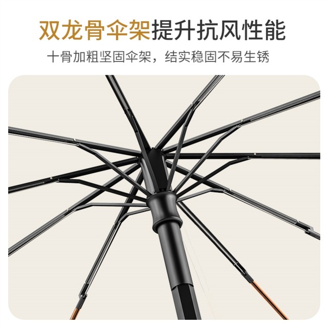 Japanese Imported Fully Automatic Fan Umbrella for Women, Dual-Use for Sun and Rain, Sunshade, Uv Protection, Sun Umbrella
