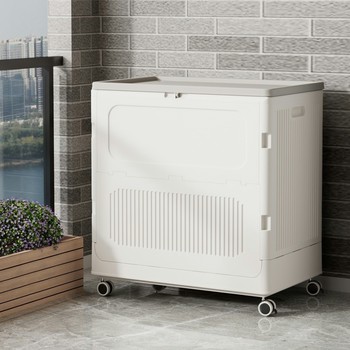 Japanese Imported Household Balcony Storage Cabinet, Wall-Mounted, Rainproof, Sunproof, Miscellaneous Storage Box, Gardening Cleaning Storage Cabinet