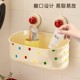 Japanese Imported Suction Cup Storage Rack, No-Drill Wall-Mounted Organizer for Bathroom, Toilet, Washbasin, and Shower