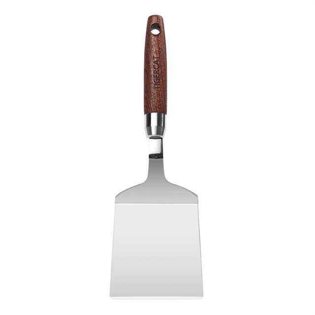 German Imported Stainless Steel Frying Spatula for Pancakes, Cooking Steak, Pizza, Fried Eggs, and Pancakes on a Griddle