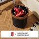 Japanese Imported Trash Can for Home Use, Luxury Style for Living Room, High-End with Fixed Ring, High Aesthetic Value for Bedroom, Large Capacity Wastebasket