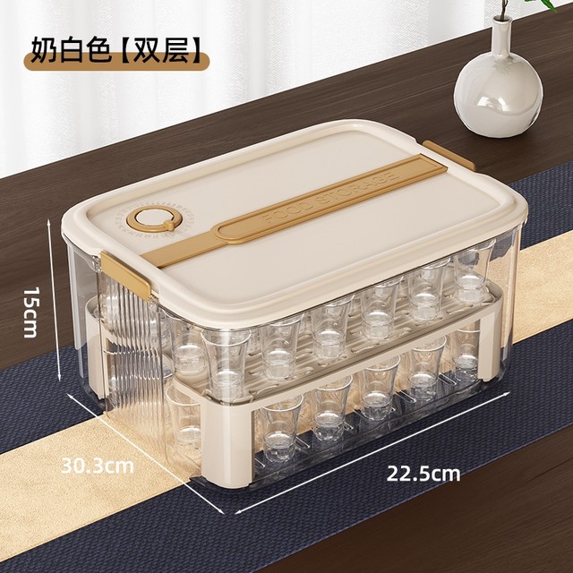 Japanese Imported Wine Glass Storage Box Dustproof Small Wine Glass Beer Cup Glass Cup Holder Storage Organizer Cup Rack