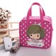 Japanese Imported Mujie Elementary School Lunch Box Bag, Large Portable Insulated Lunch Bag, Cute for Kids