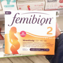 Special active folic acid tablets for pregnant women German Merck femibion ​​2-stage pregnancy compound nutrient DHA 4 weeks