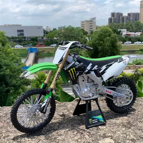 1:6 КРАСИТЕ МЕХАНИЗМЫ МЕТАЛЛИЧЕСКИЕ МОТОЦИКЛЫ KAWASAKI КРОСС-COUNTRY ЛИТЫЕ