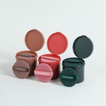 TUNLU Dolphin Air Cushion Powder Puff Double-sided Wet and Dry Powder Puff Beauty Tool Boxed Makeup Powder Puff