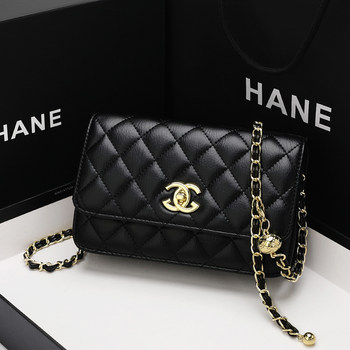 2026 New Genuine Chanel Bag for Women, Genuine Leather, Designer Brand, Fashionable and Versatile Crossbody Shoulder Bag for Women