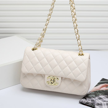 2026 New Genuine Chanel Bag for Women, Genuine Leather, Designer Brand, Fashionable and Versatile Crossbody Shoulder Bag for Women