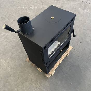 50-Type Wood-Burning Real-Fire Fireplace for Winter Heating, Dual-Use for Coal and Firewood, Wood Heating Stove, Wood-Burning Stove