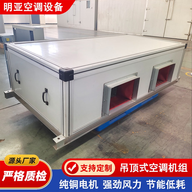 Ceiling-Mounted Air Conditioning Unit, Dual-Use for Cooling and Heating, Central Air Conditioning, Fresh Air Ventilation System, Combined Jet Unit, Air Cabinet