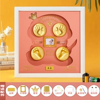 Розовая трехмерная фотография, чернильная подушечка, 14 дюймов