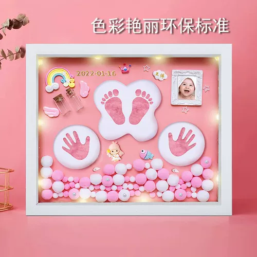 Детские отпечатки рук, памятная чернильная подушечка, отпечаток рук для новорожденных