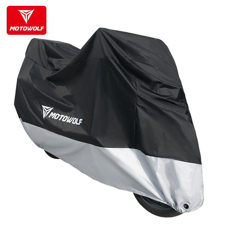 Motorcycle Electric Vehicle Rainproof and Dustproof Thickened Cover Motorcycle Cover Sunshade Waterproof Enlarged Oxford Cloth