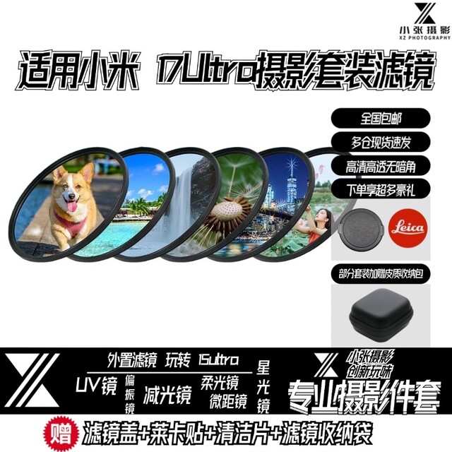 Suitable for 17/15/14u special filter polarization ND