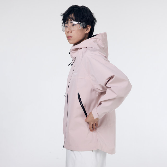 FENGXUELANG ພາກຮຽນ spring ເສື້ອ jacket ການໂຈມຕີນອກສີບົວອອກໃຫມ່ຜູ້ຊາຍແລະແມ່ຍິງ waterproof windproof ພູເຂົາຄູ່ jacket
