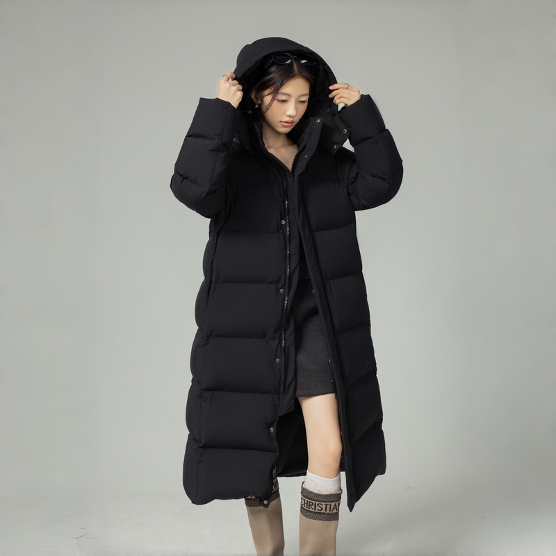 400g White Duck down 95% High-Fill Thickened Five-Proof Korean Style Long Over-The-Knee Couple's 2026 New down Jacket for Women and Men 400g White Duck down 95% High-Fill Thickened Five-Proof Korean Style Long Over-The-Knee Couple's 2026 New down Jacket for Women and Men